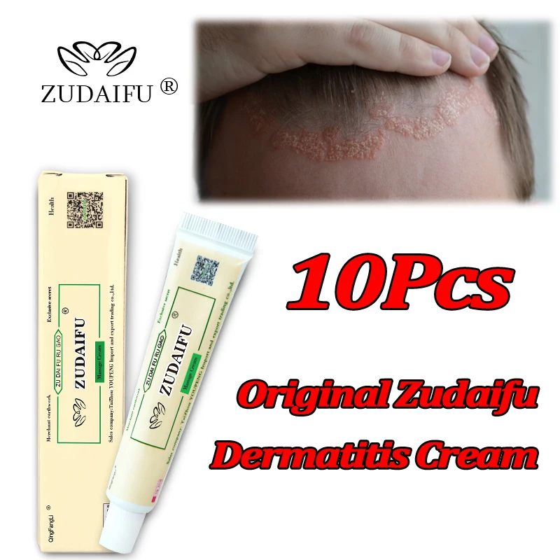 

Dropship ZUDAIFU Bacteriostasis Antipruritic and Skin Repair Cream Relieve Psoriasis Dermatitis Eczema Pruritus Skin Care 15g