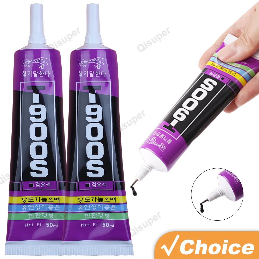 Черный T9000 клей для ремонта экрана мобильного телефона динамик стразы резиновый