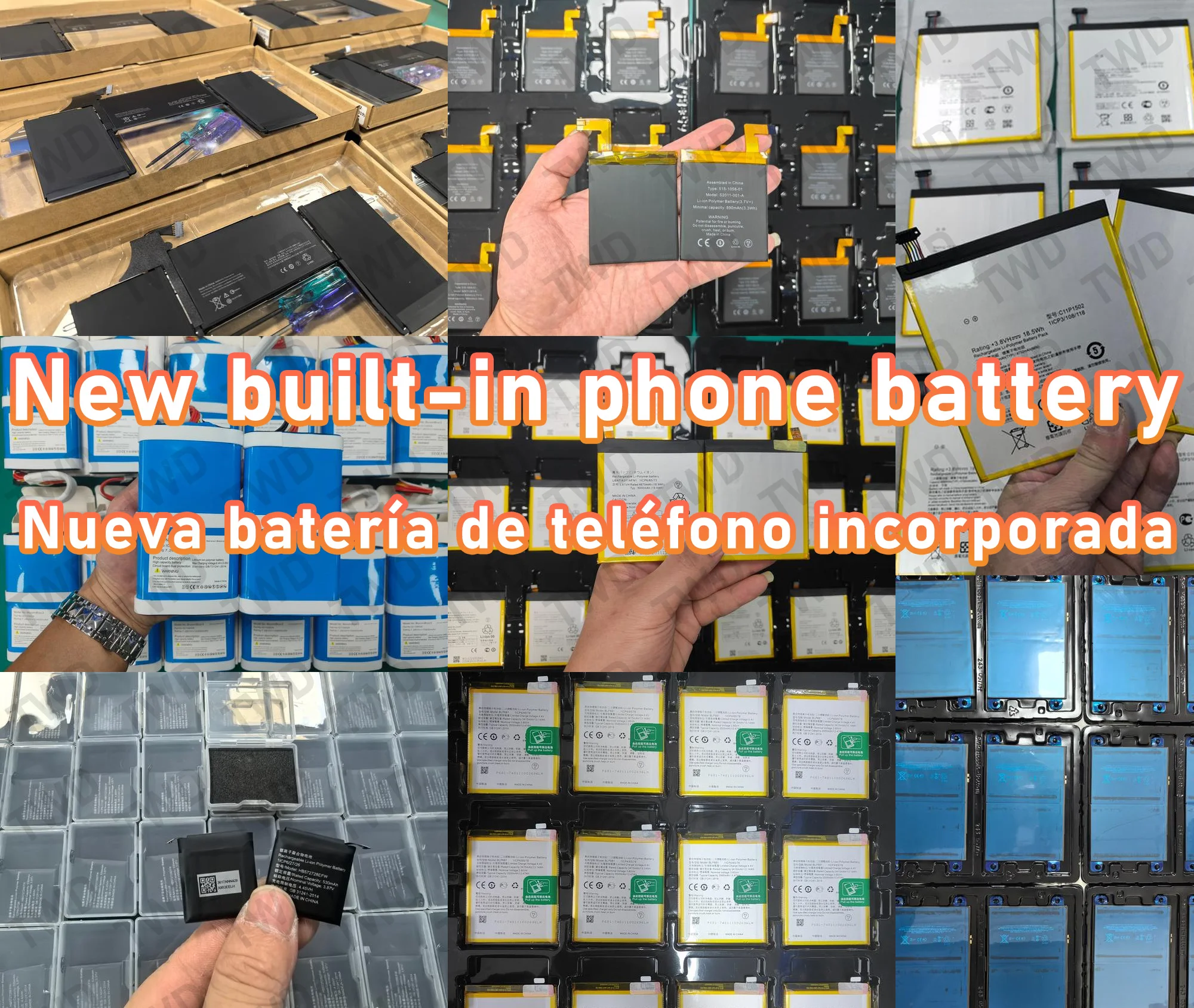 Фото A2277 A2181 Аккумулятор большой емкости для APPLE Series 5, 40 мм, 44 мм/iWatch 5, 40 мм, 44 мм, аккумуляторы для умных часов + бесплатные инструменты №2