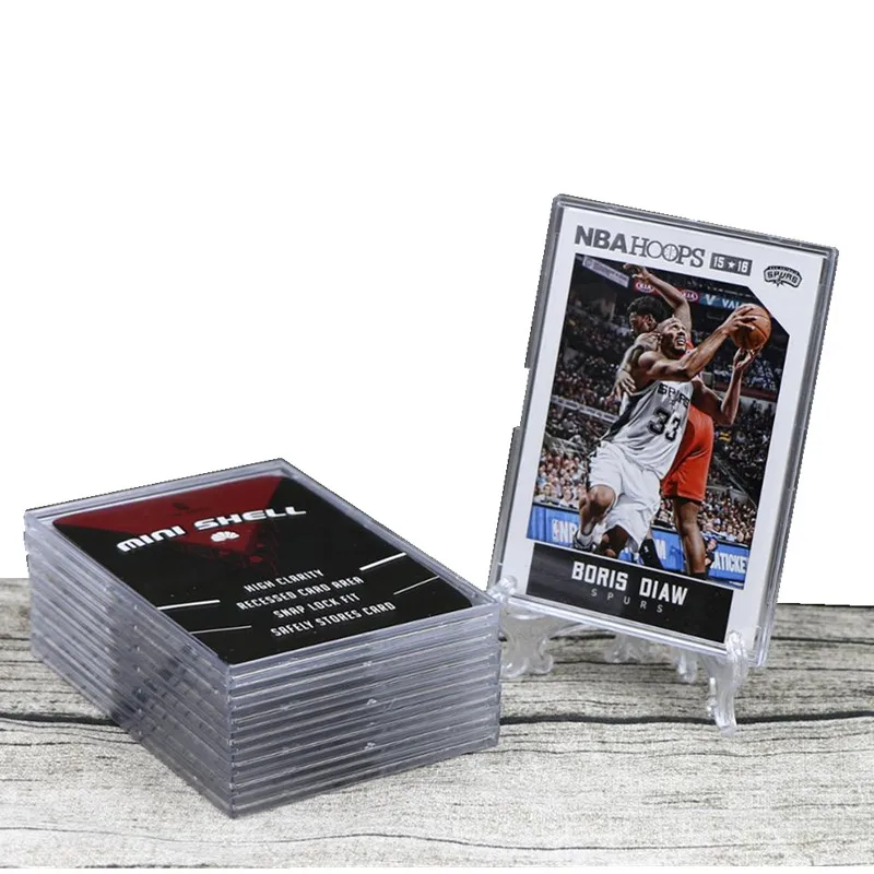 

50Pieces/Pack TW MINI Shell Card Bricks for MTG/MGT/TCG/PKM Card Card Holder Three Countries To Kill Card Protector 94X70X5MM