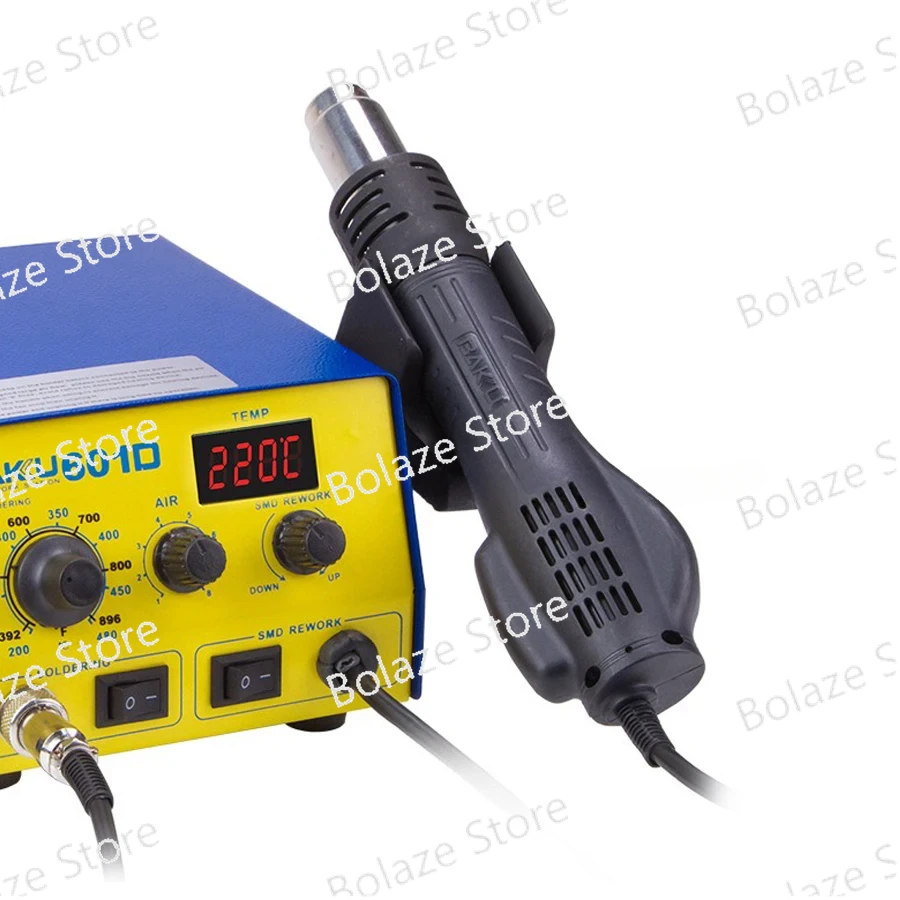 Паяльная станция SMD 220 В/110 В со светодиодным цифровым дисплеем BGA Rework BAKU