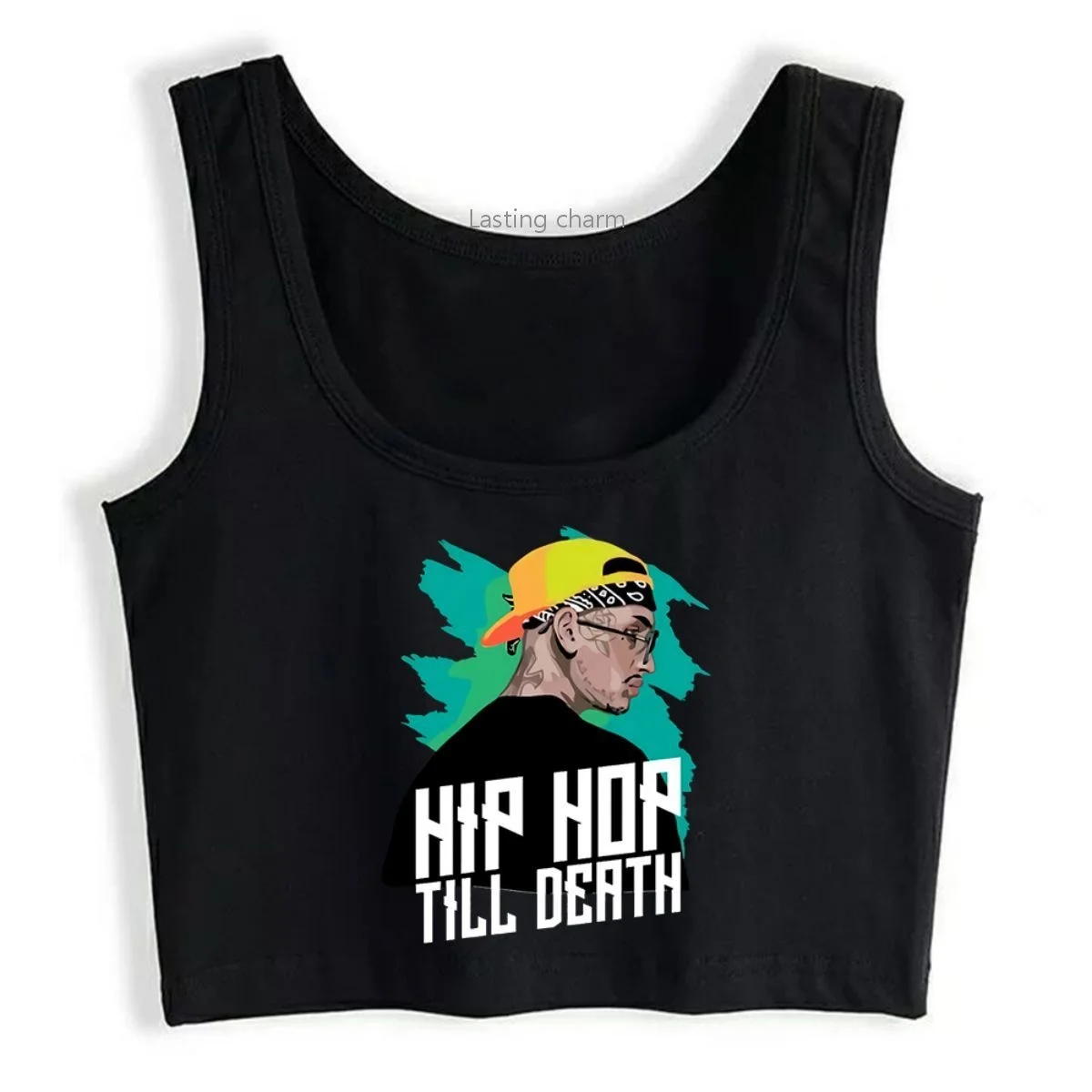 

Hippy design top graphics fashion of female harvest will see crew top tank neck