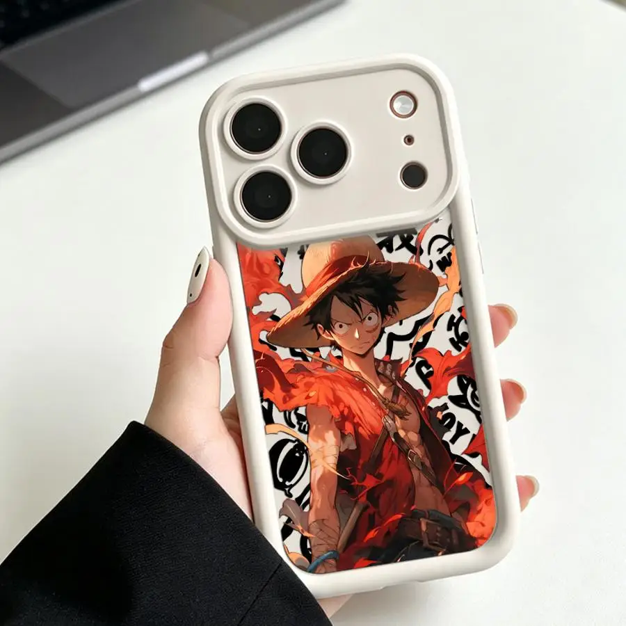 Фото Чехол для телефона Apple iPhone 17 Pro Max 14 Plus Air 16e 11 12 15 13 Mini XS XR 16 One P-Piece Luffy Zoro №5