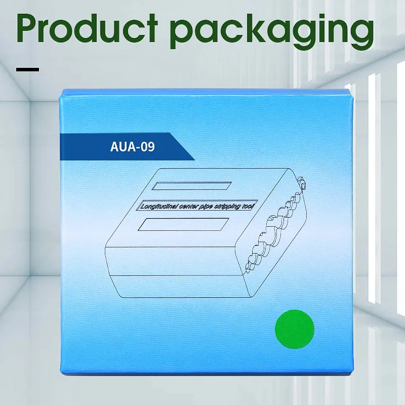 Free shipping COMPTYCO AUA-09 Fiber Optic Ribbon Optic Cable Stripper 1.5-11mm Longitudinal Center Pipe Stripping Tool Tube Sli