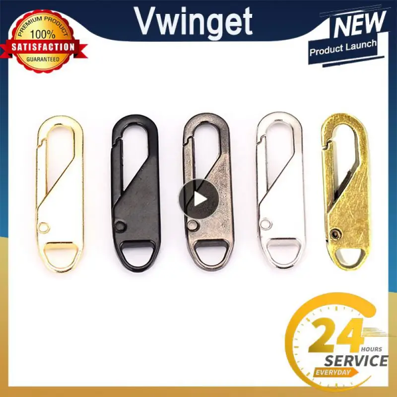 

All For Sewing And Cutout Sewing Metal Slider Ziper Zipper Replacement Zipper Puller Zipper Handle Strap