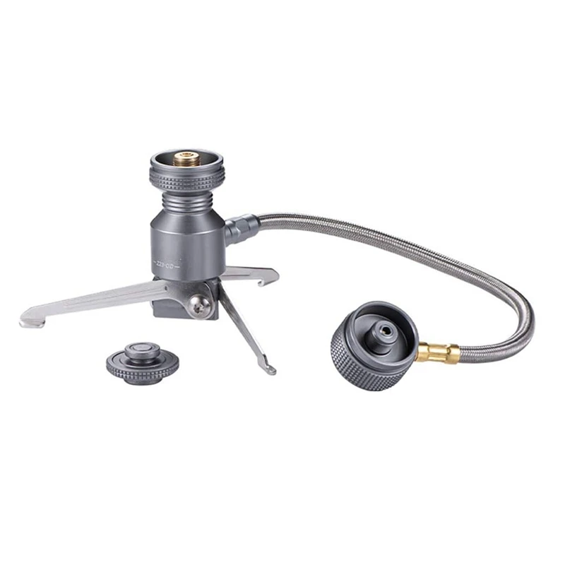 

Rocket Stove Bracket Tripod Adapter Gas Lamp Stove Shelf Flat Gas Integrated Furnace With Long Gas Partner