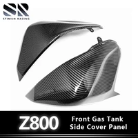 for kawasaki z800 2013 2016 front gas tank side cover panel fairing hydro dipped carbon fiber finish
