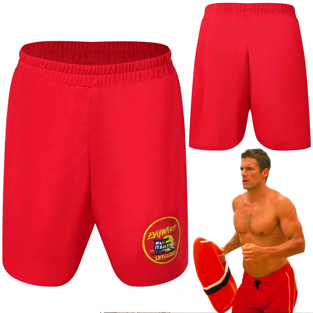 Шорты для косплея Mitch Buchannon летняя пляжная одежда 1989 ТВ костюм Baywatch маскировка