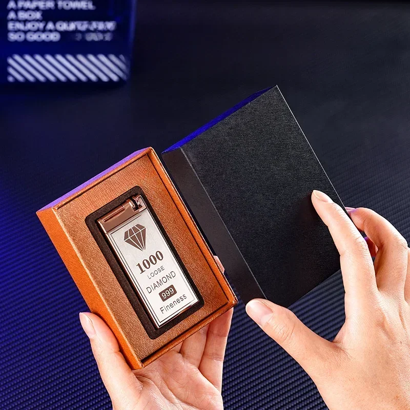 Креативная металлическая бутановая газовая зажигалка S уличный ветрозащитный