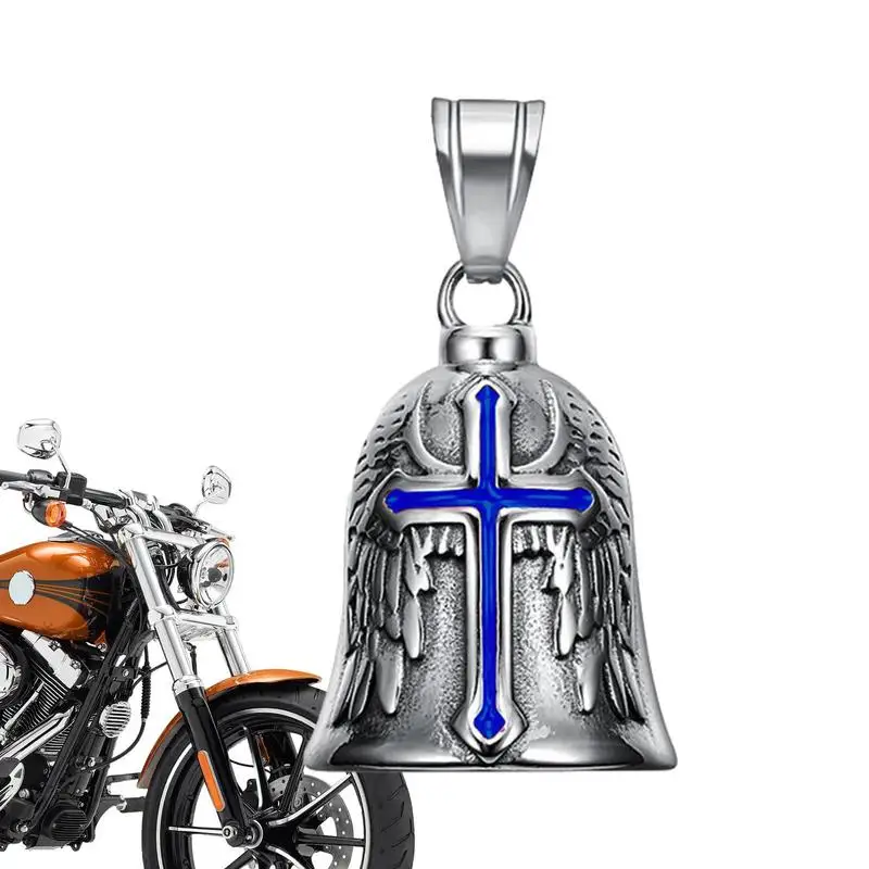 

Креативный дизайн, высококачественный металл, крутой Механический Стиль, колокольчик двигателя мотоцикла, мужской амулет на удачу, ювелирные изделия, подвеска, ожерелье