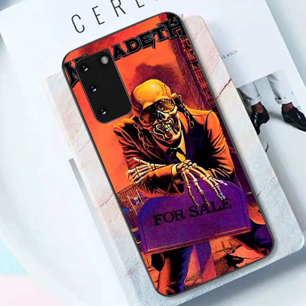 Rock M-Megadeths Music Phone Case For Samsung S 9 10 20 21 22 23 30 24 Plus Lite Ultra FE S10lite Fundas
