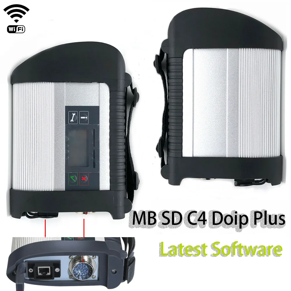 

Mb Star C4 Doip Plus Scanner Diagnostic Tool mb sd connect Compact4 Diagnosis Function Support Wifi With Doip For Mercedes B-enz