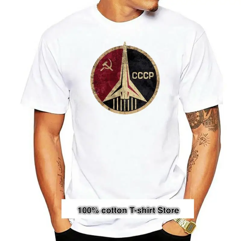 

Camiseta de Cccp, camisa personalizada de martillo y hoz de la Unión soctica de la URSS, Rusia