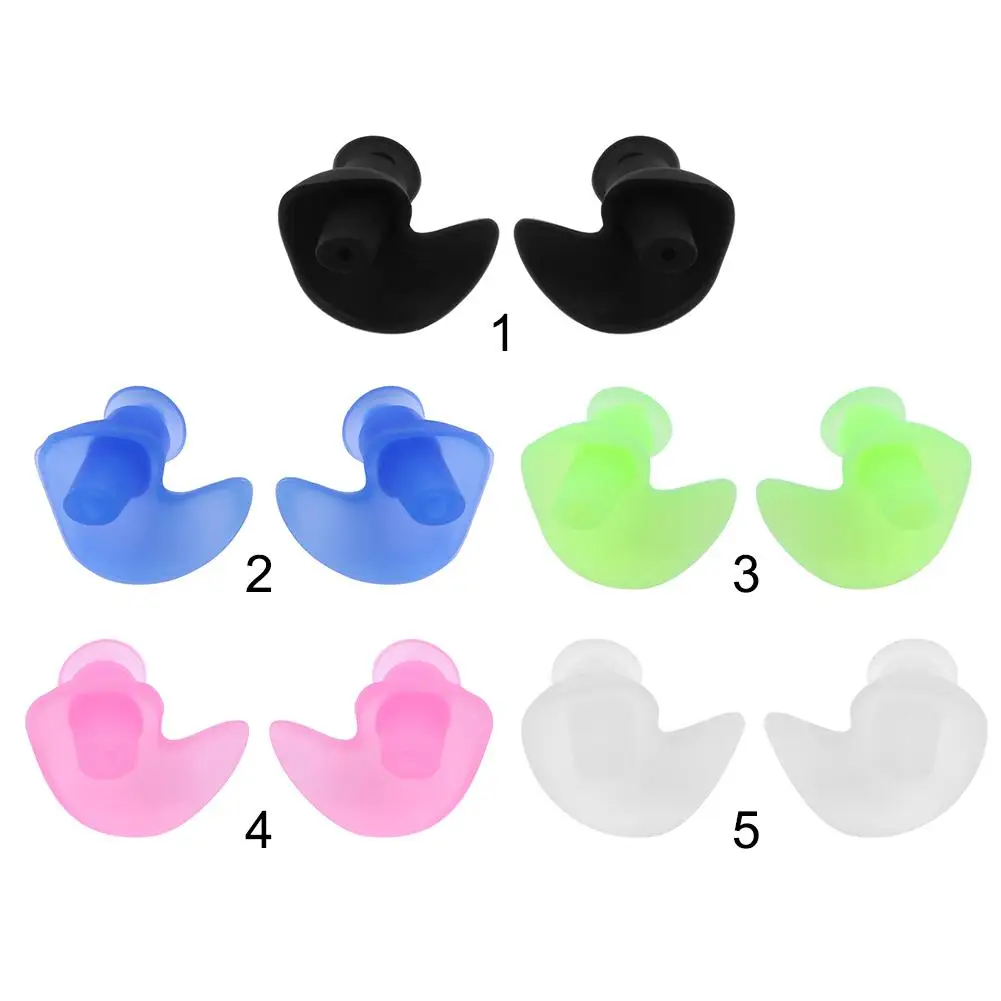 

Swimming Nose/Ear Clips Flower Shape Waterproof Soft Silicone Earplugs for Summer Swimming Diving Water Sports Accessories