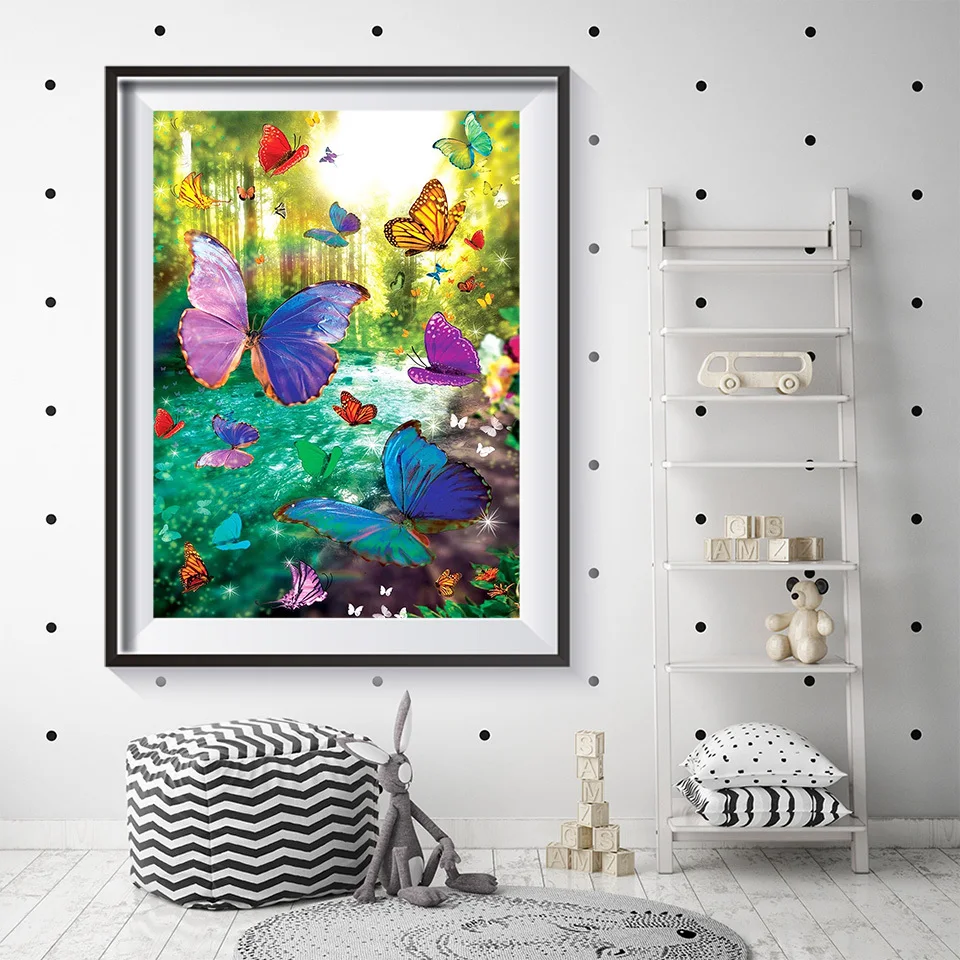 

Алмазная живопись бабочка полная квадратная круглая искусственная картина вышивка бисером