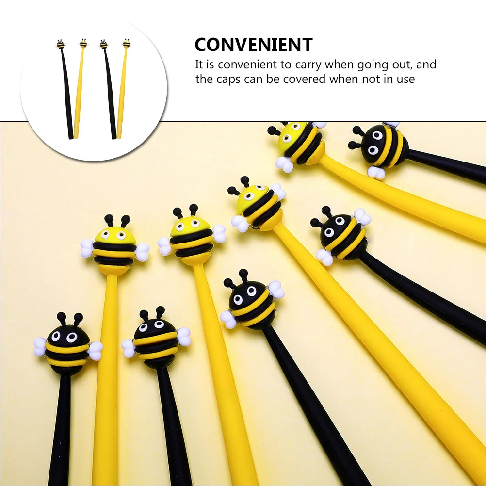 4 шт. гелевая ручка в виде пчелы шариковые ручки для письма рисования шариковая