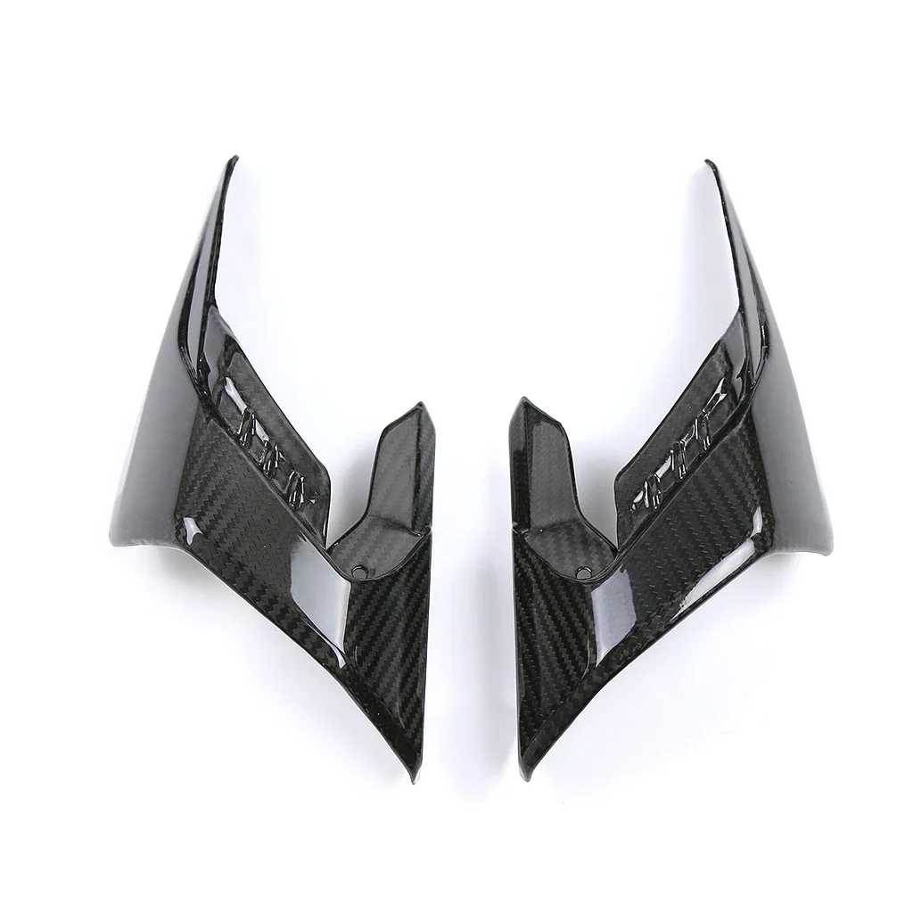 For Honda CB650R CB 650R 2019-2022 2023 100% Carbon Fiber Side Downforce Naked Spoilers Winglets Fairings Motorcycle Accessories