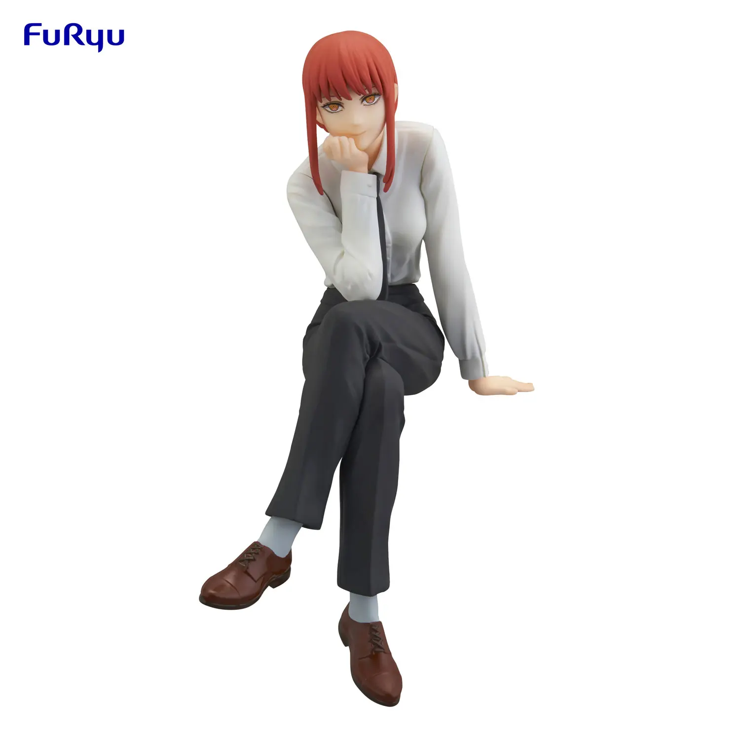 

[В наличии] Оригинальная фигурка FuRyu с Бензопилой, макима Сидящая Ver, Коллекционная модель, игрушки для подарка на день рождения