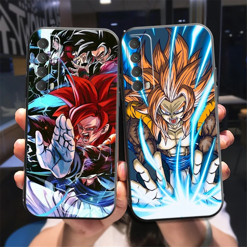 

Japanese Anime Dragon Ball Phone Case For Huawei Honor 7A 7X 8 8X 8C 9 V9 9A 9X 9 Lite 9X Lite Soft Liquid Silicon Coque Funda