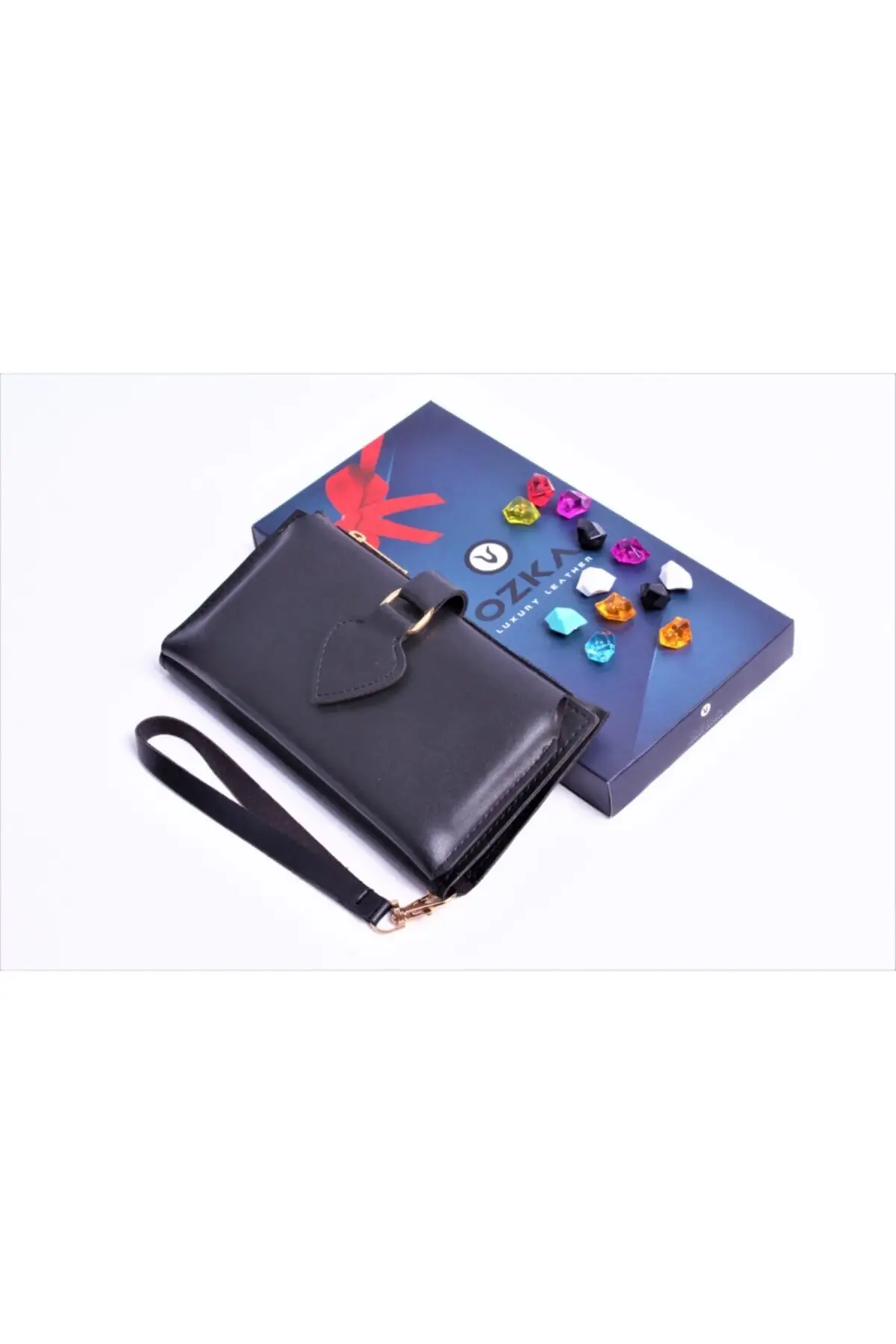

Women's Wallet Heart Model With Phone Compartment Luxury Design Fashion Coin Purse Simple Card Holder Wallet