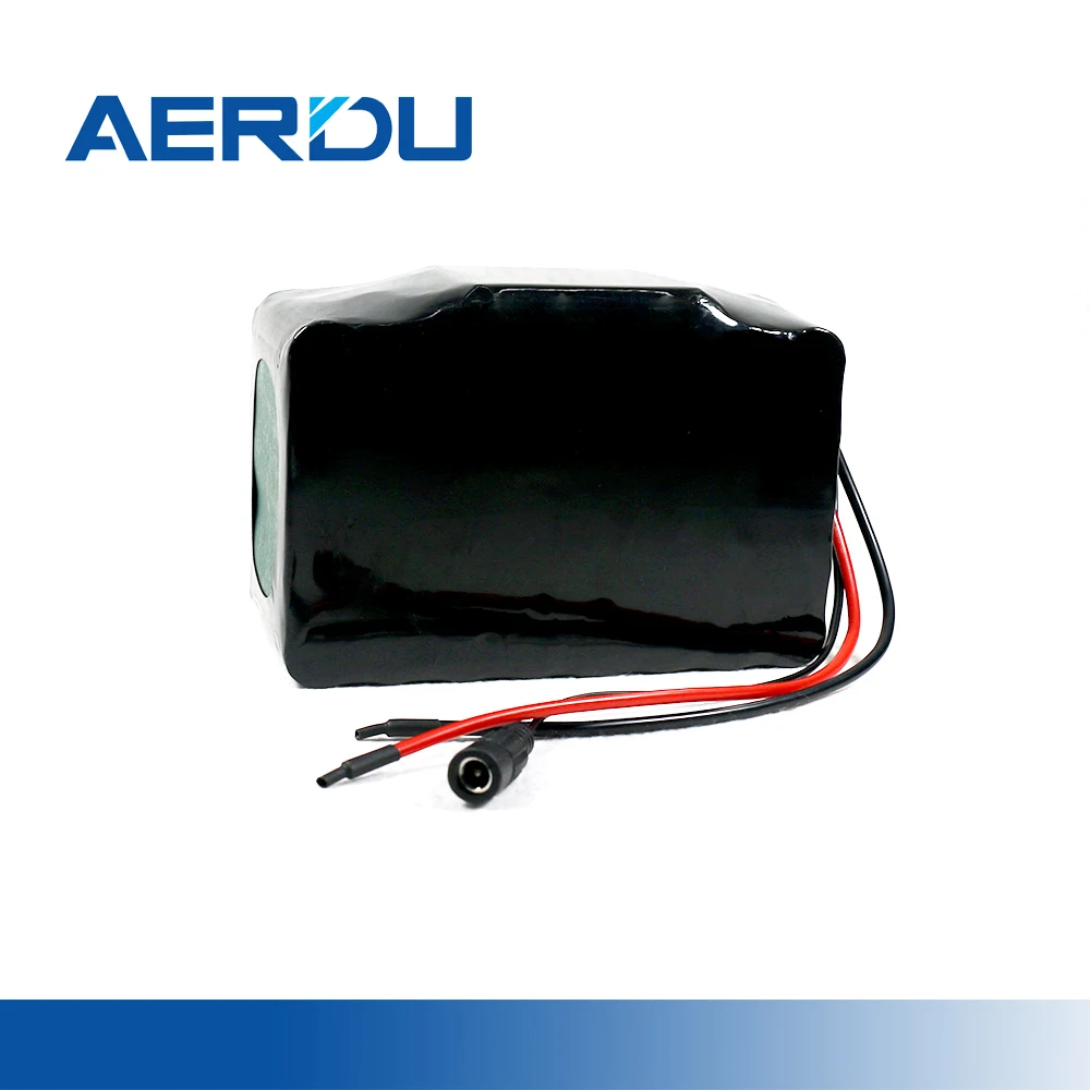 

AERDU 4S10P 11.2v 29Ah 560wt 2900mah 18650 Lithium Battery Built-in 50A BMS for Electric Bike Unicycle Scooter Wheelchair Motor