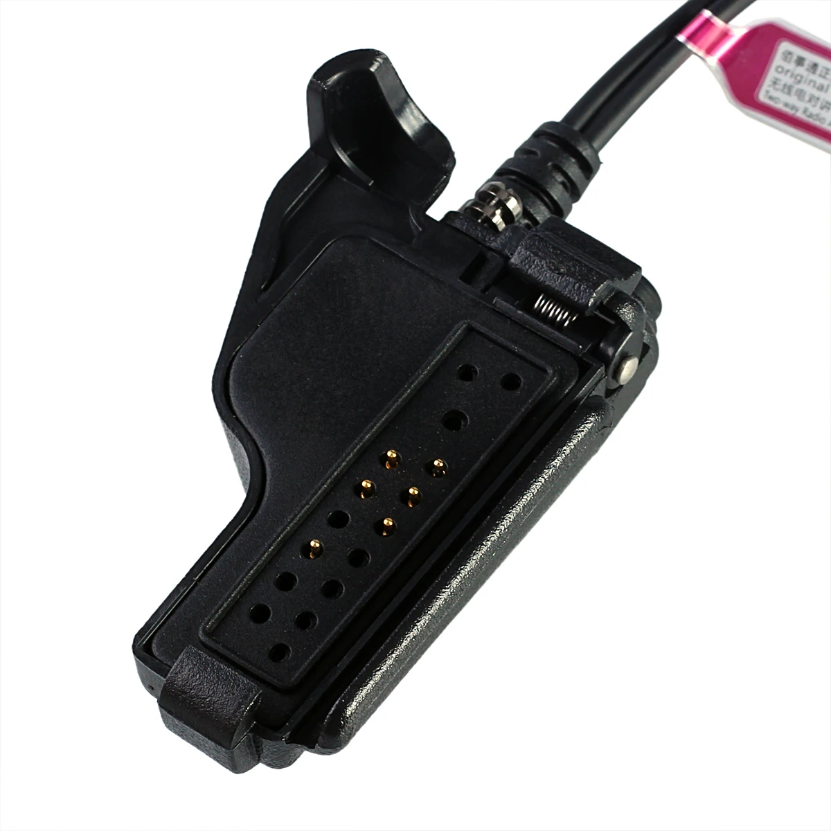 NewCovert Earpiece Acoustic Tube Headset PTT Accessories for Motorola Radio HT1000 XTS2500 XTS3000 XTS3500 XTS5000 Walkie Talkie