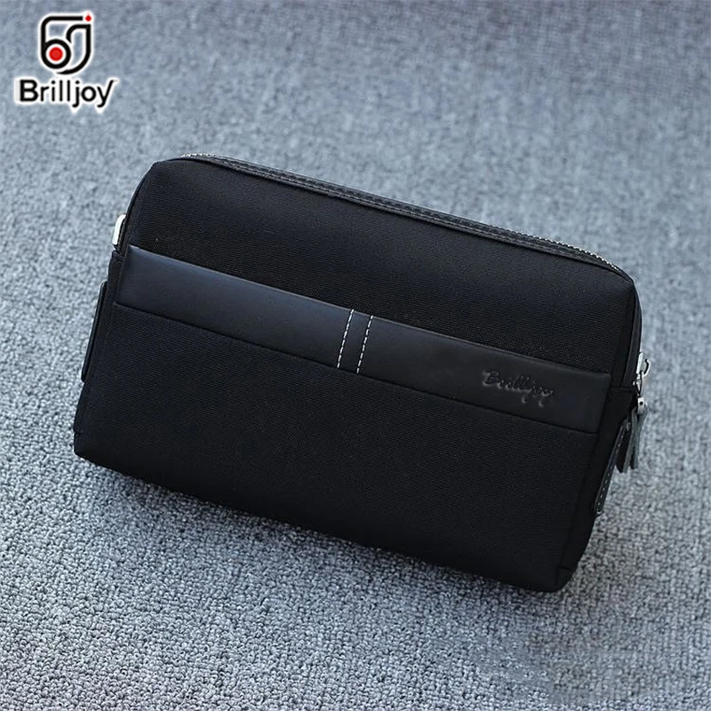 Brilljoy Men Clutch Bag Business Handbag Wallet Cell Phone Pocket Purse Credit Card Holder billetera