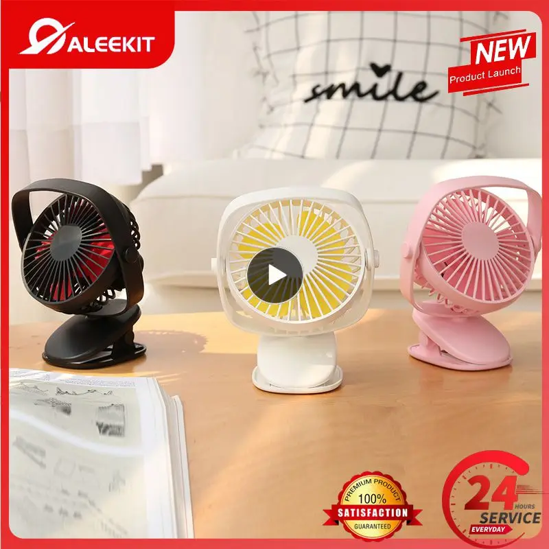 

Electric Portable Hold Small Air Cooler Clip Charging Household Electrical Appliances Desktop Office Desktop Mini USB Fan