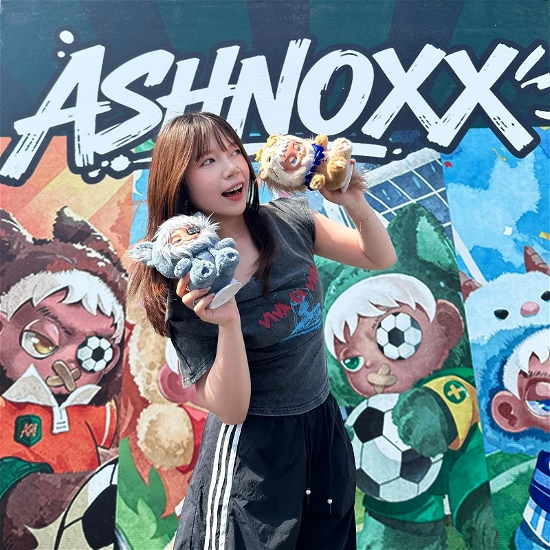 Фото ASHNOXX Серия «Семь Божественных Мелодий»: Загадочные брелоки-игрушки в слепых коробках, подвески в темном стиле, плюшевые куклы-сюрпризы, подарок №5