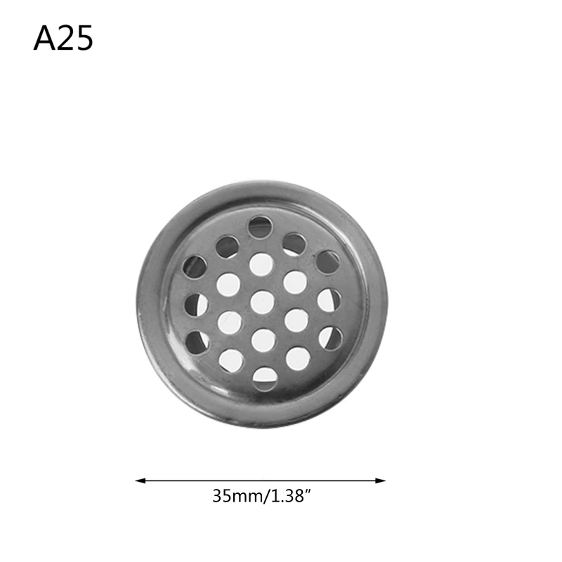 

DONG Stainless Steel Air Vent Hole Ventilation Louver Round Shaped Venting Mesh Holes