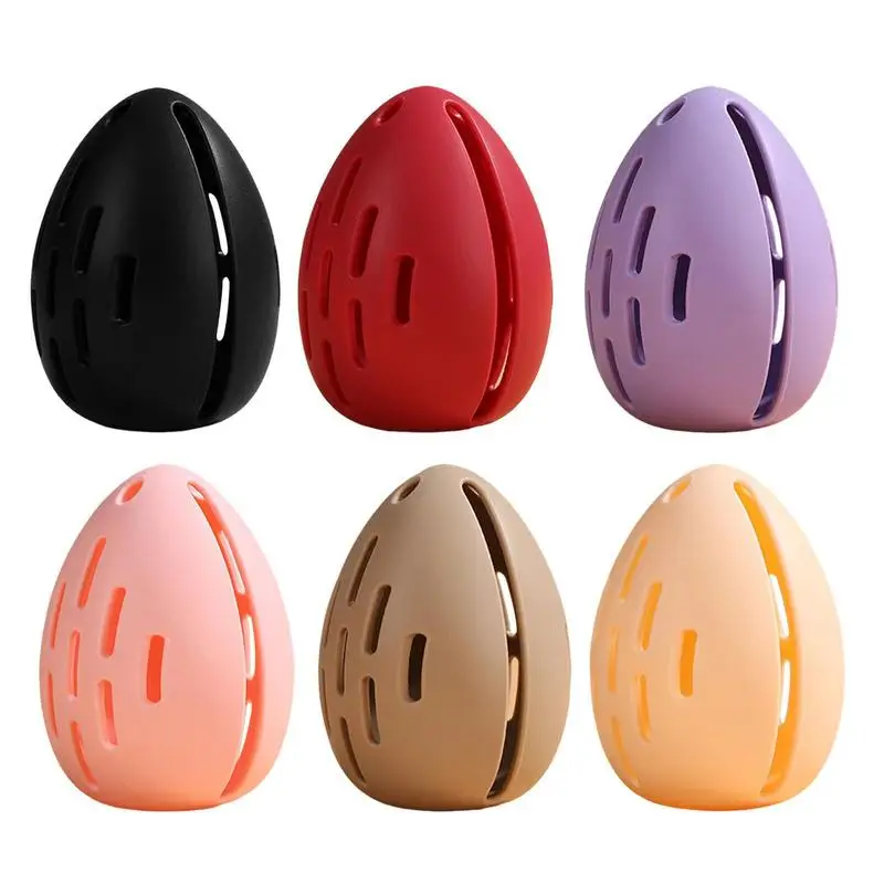 Makeup Blender Sponge Holder Silicone Make Up Sponge Holder Beauty Sponge Holder Makeup Blender Travel Case For Women Girls