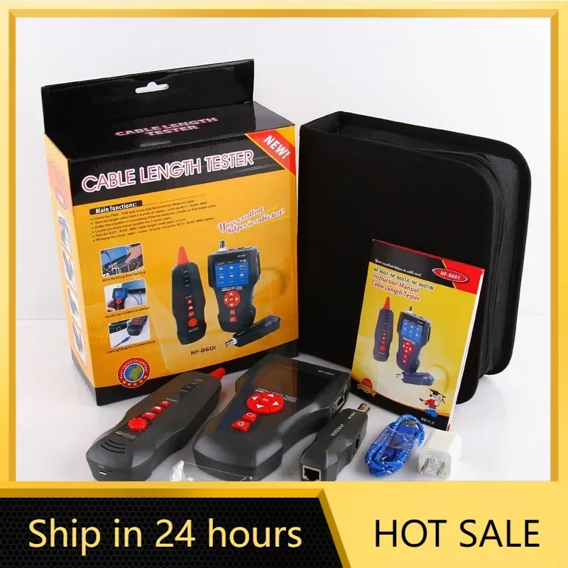 NOYAFA оригинальный справочный тестер сетевого кабеля диагностика тона детектор BNC