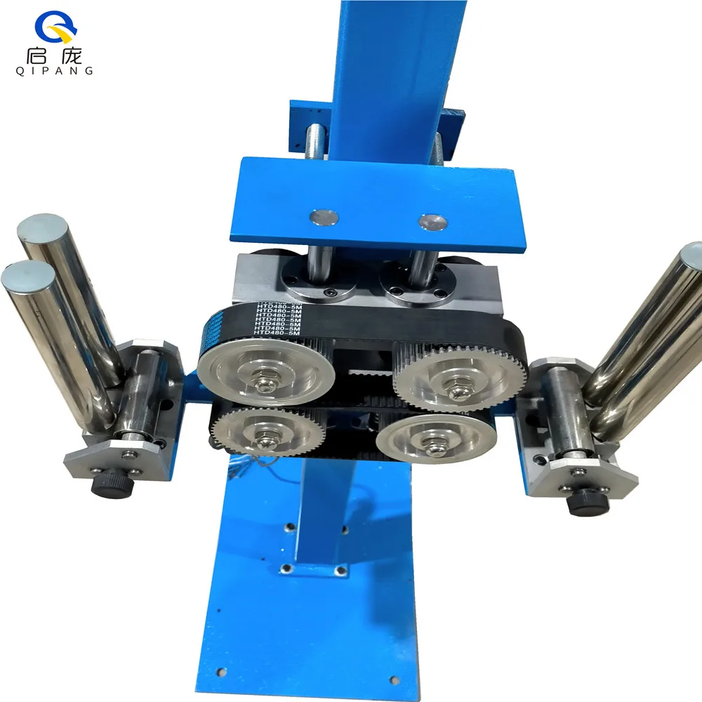 

Crawler type Wire and cable vertical Mechanical coil meter counter cable rewinding machine