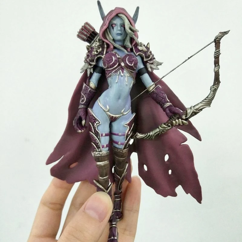 Sylvanas Windrunner Wow Fall Of The Lich King Arthas Model Dolls Action Figures Decor Adult Gifts