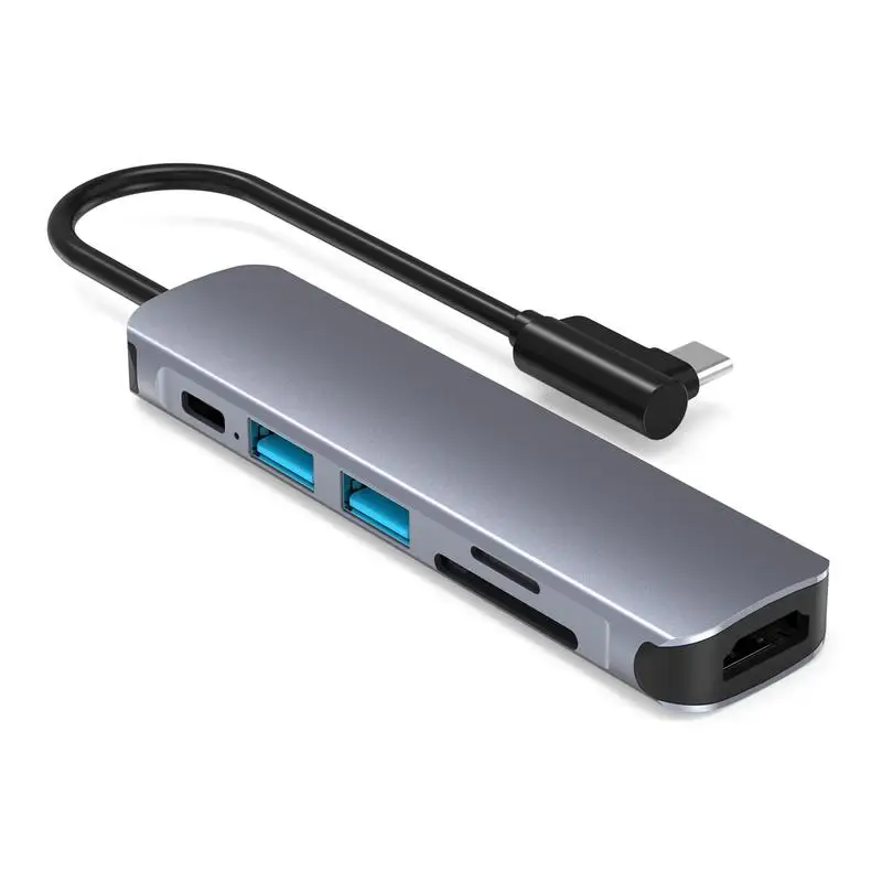 

USB-концентратор 6 в 1, USB 3,0, USB 3,0, кардридер