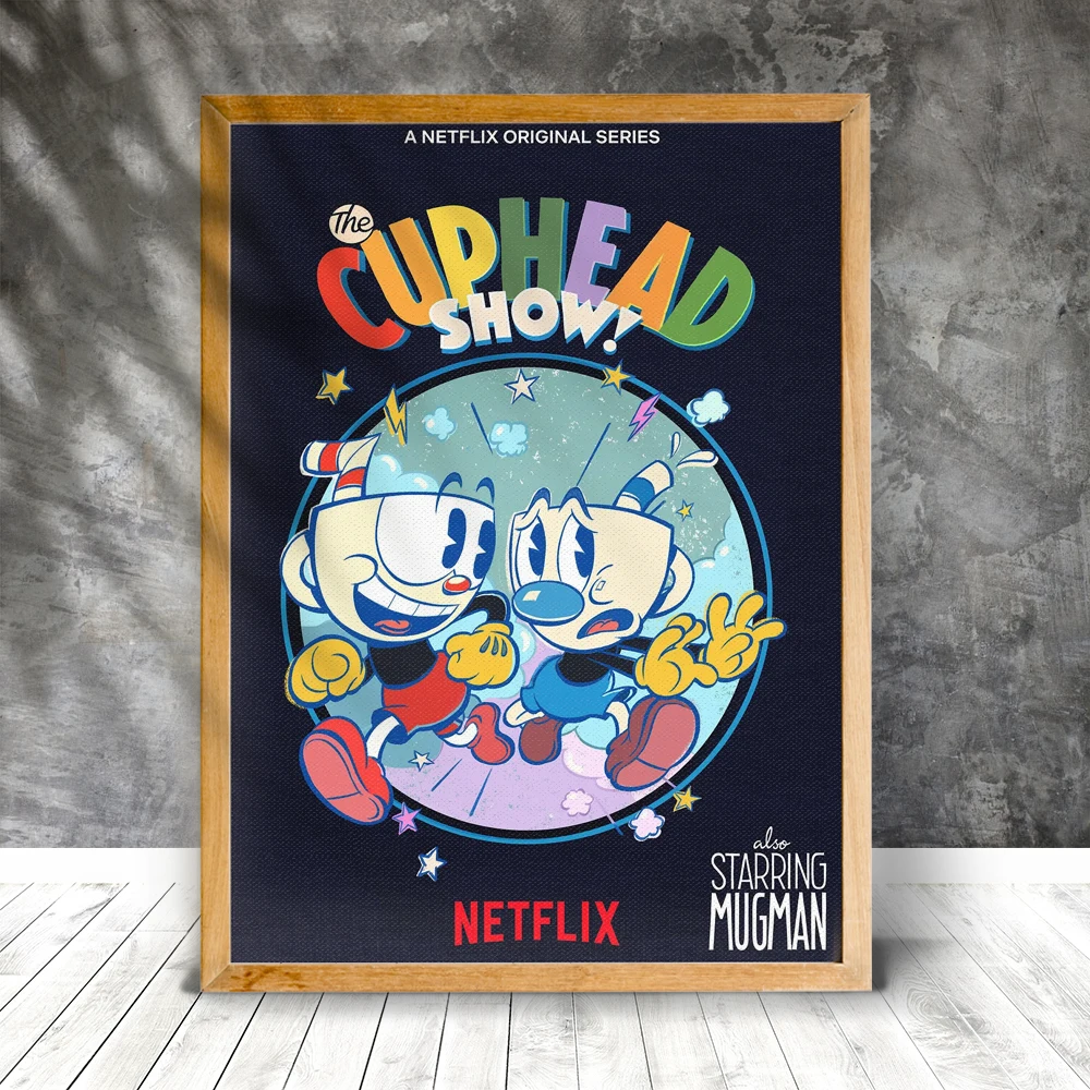 

Картина на холсте из мультфильма «Игра Видо», без рамки