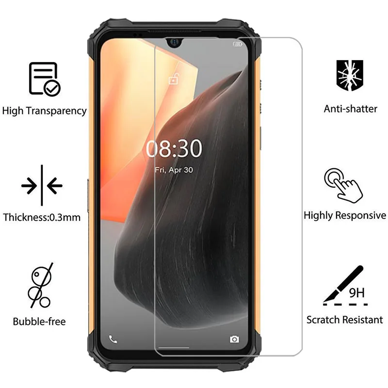 Фото Защитное закаленное стекло для Ulefone Armor 8 Pro, защитная пленка для экрана Armor8 Armor8Pro 8Pro, пленка для телефона 9H №2