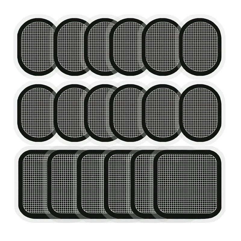 

Top!-6 Pair EMS Eletric Muscle ABS Trainer Abdominal Toner Replacement Gel Sheet Pads Belt Patch For Fitness Abdominal Belts