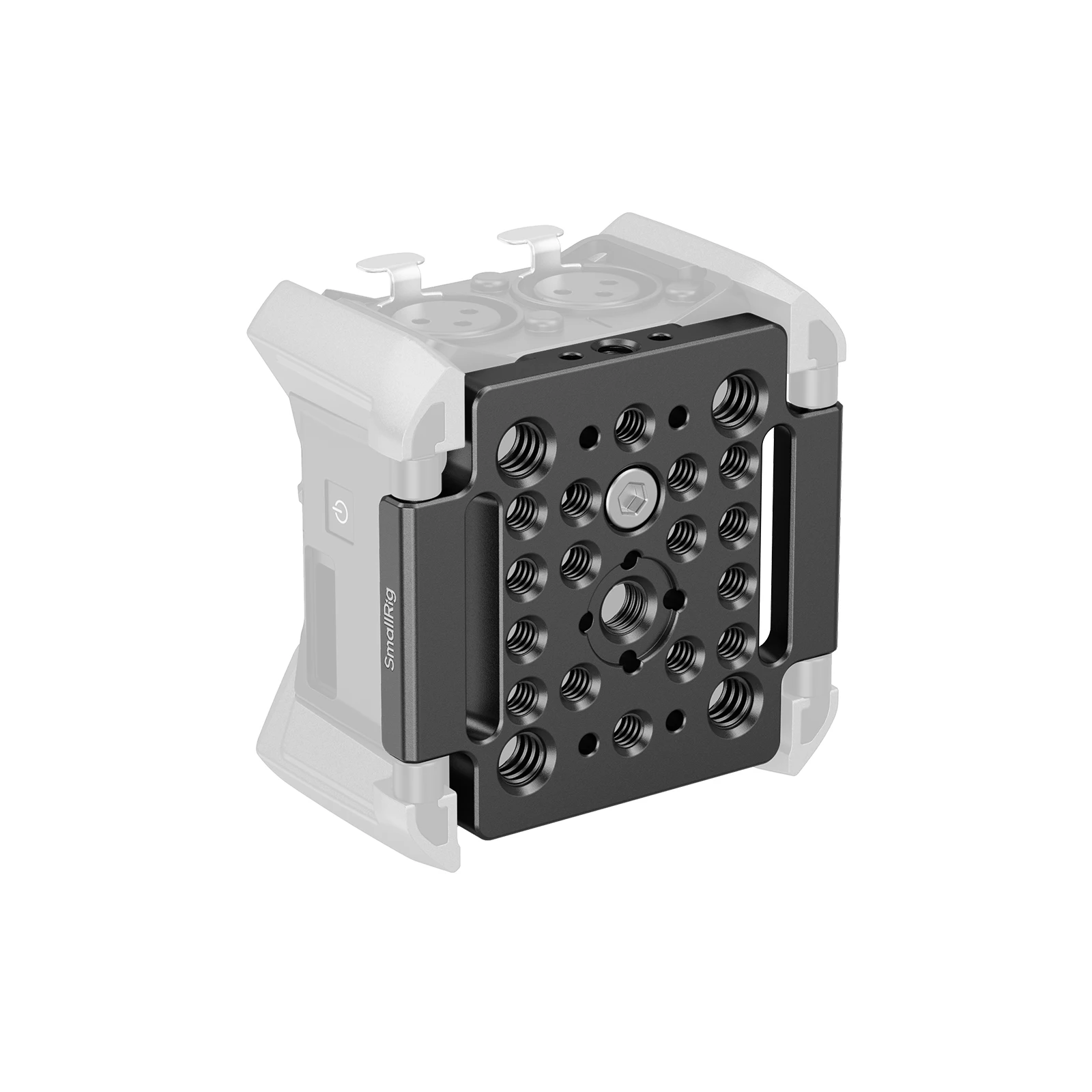 Фото Монтажная пластина SmallRig для Zoom F3 Recorde с резьбовыми отверстиями 1/4–20/3/8–16 липучками и сумкой для хранения, для крепления микрофона MD4883 №2