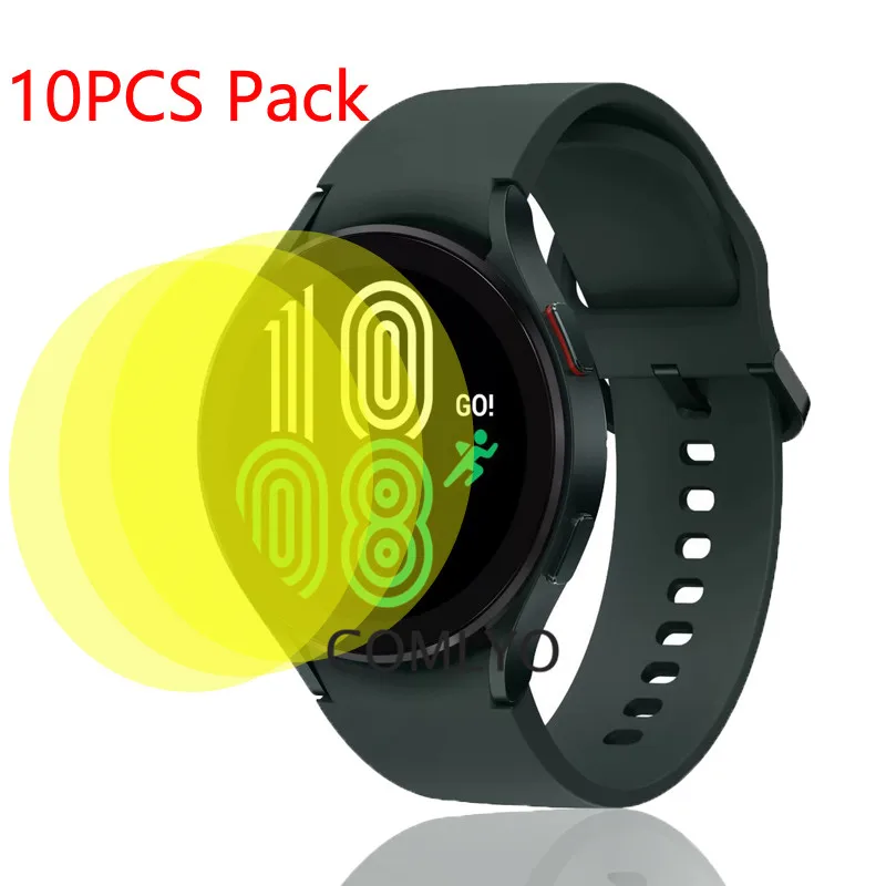 

10Pcs Hydrogel Protective Film For Samsung Galaxy Watch 4 40mm 44mm Watch 4 Classic 42mm 46mm Screen Protector Not Glass