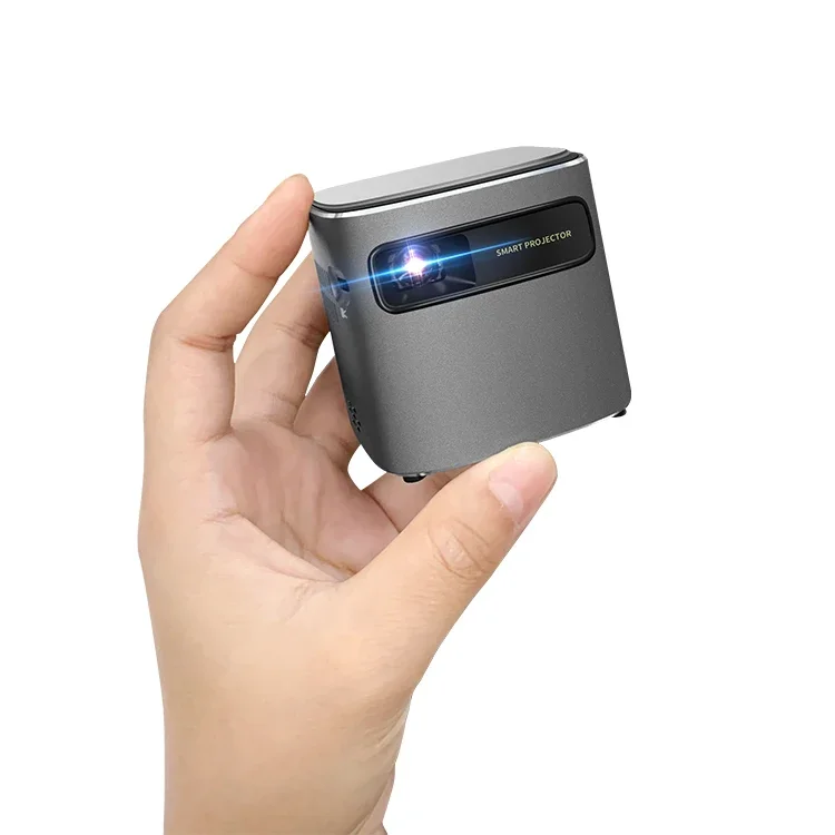 2021 Hotack Новый карманный проектор Mini cube DLP с Android WIFI Bluetooth Смарт-проекторами системы