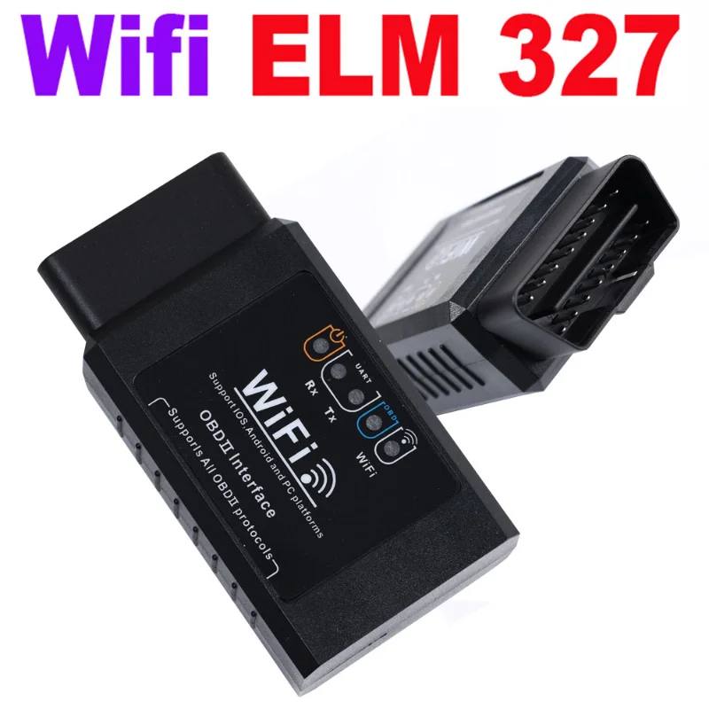 Автомобильный сканер OBD2 WIFI ELM327 V1.5 считыватель кодов диагностический инструмент