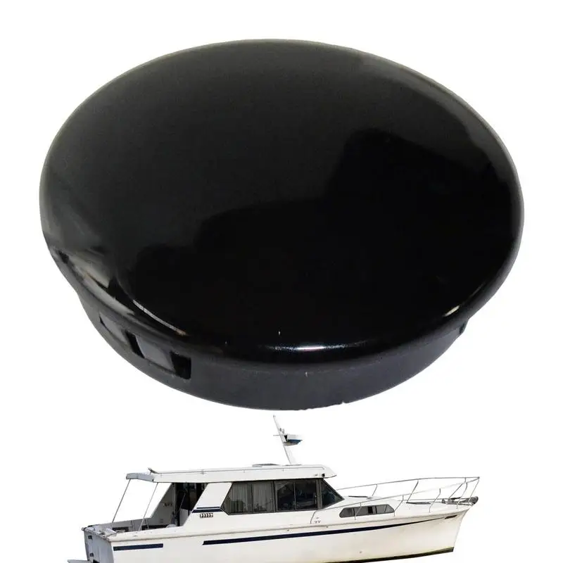 

Boats PC Steering High Strength Easy To Install Hub Caps Black PC Boats Accessories For Yacht Marine