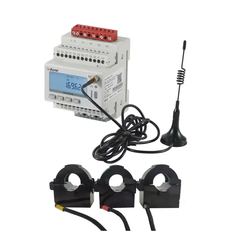

Acrel ADW300W-4GHW wireless energy meter three phase DIN-RAIL power meter AC high quality metering meter
