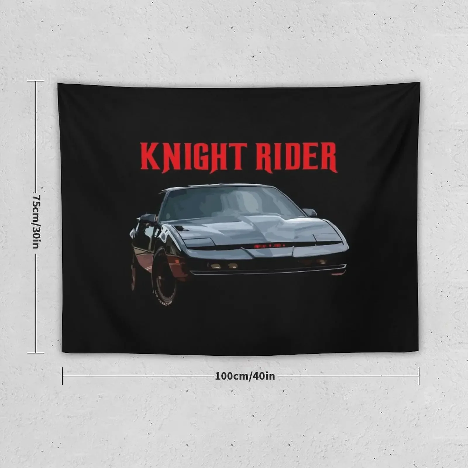 Knight Rider K.I.T.T. Firebird гобелен Kawaii декор для комнат настенные украшения