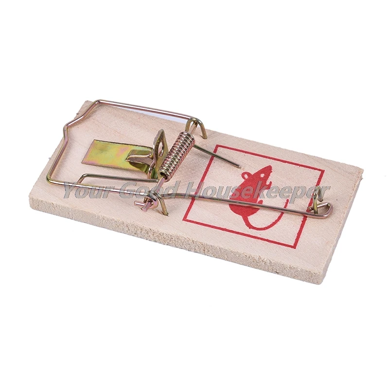 

1PC Traditional Wooden Mouse Traps Classic Mice Rat Pet Rodent Control Catch Trap Mouse Trap For Home Rodent Killer