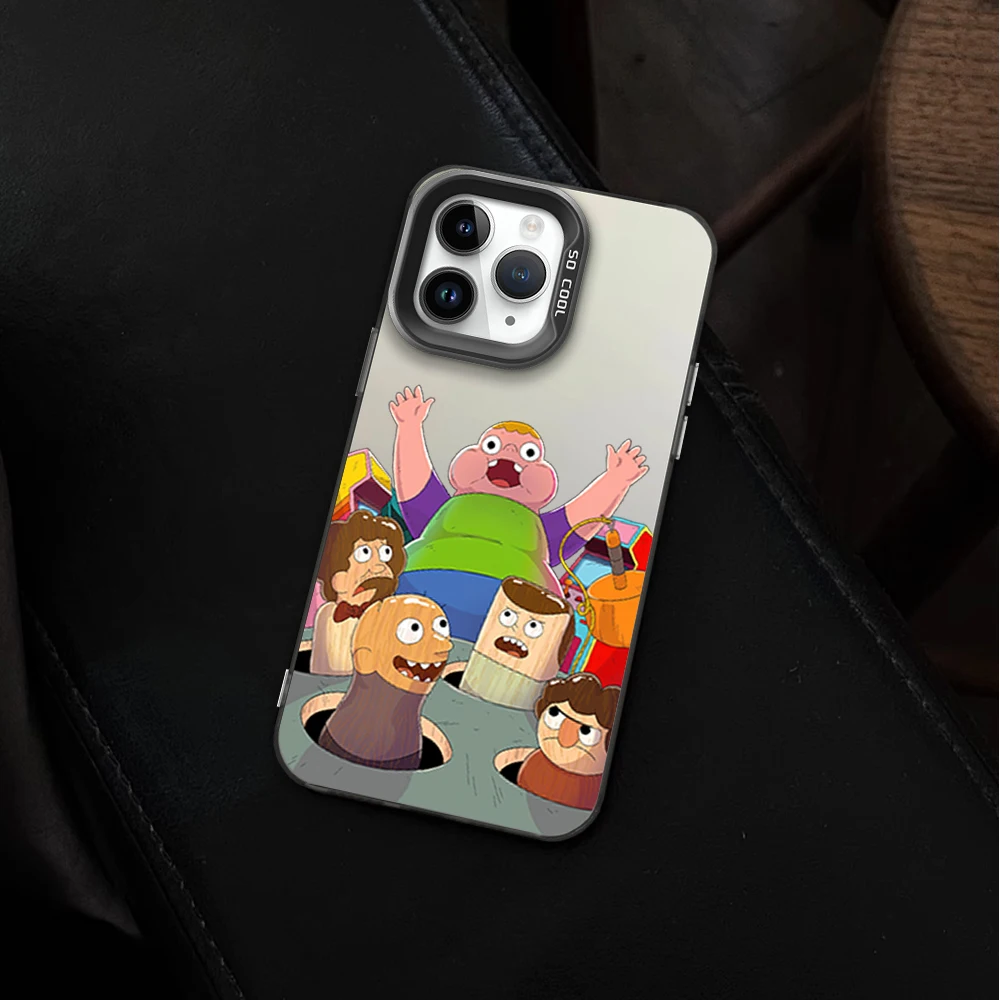 Чехол для телефона MINISO с рисунком C-Cla-ren-ceS серебряный чехол ТВ подходит iPhone 12 11 13 14