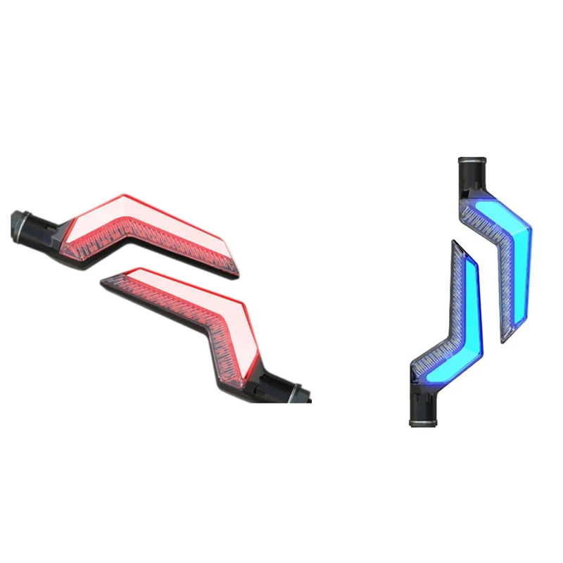 

Сигналы поворота для мотоцикла, Универсальный светодиодный индикатор поворота для Suzuki Honda CB190 Yamaha Kawasaki, 2 шт.