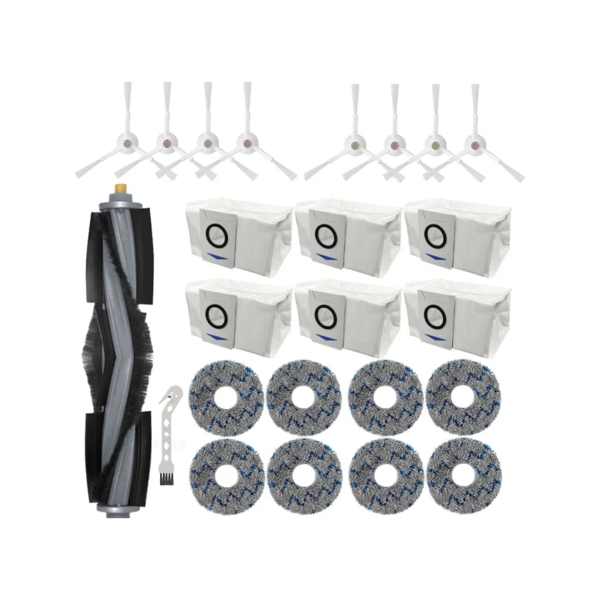 Набор аксессуаров для Deebot T20/T20MAX/T20PRO/X1 OMNI/T10 Omni/Turbo Запчасти робота-пылесоса 24 шт.