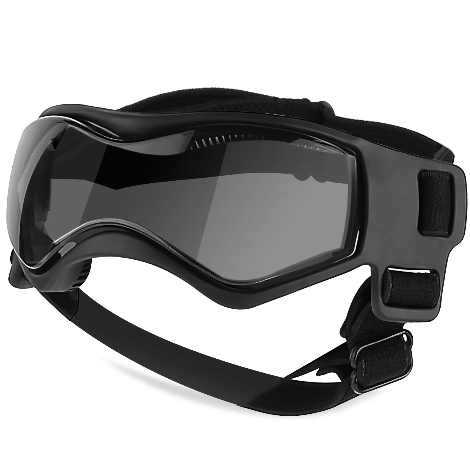 

1 Pair Pet Sunglasses Dogs Cats Eye Wear Wind Protection Glasses with Adjustable Headband